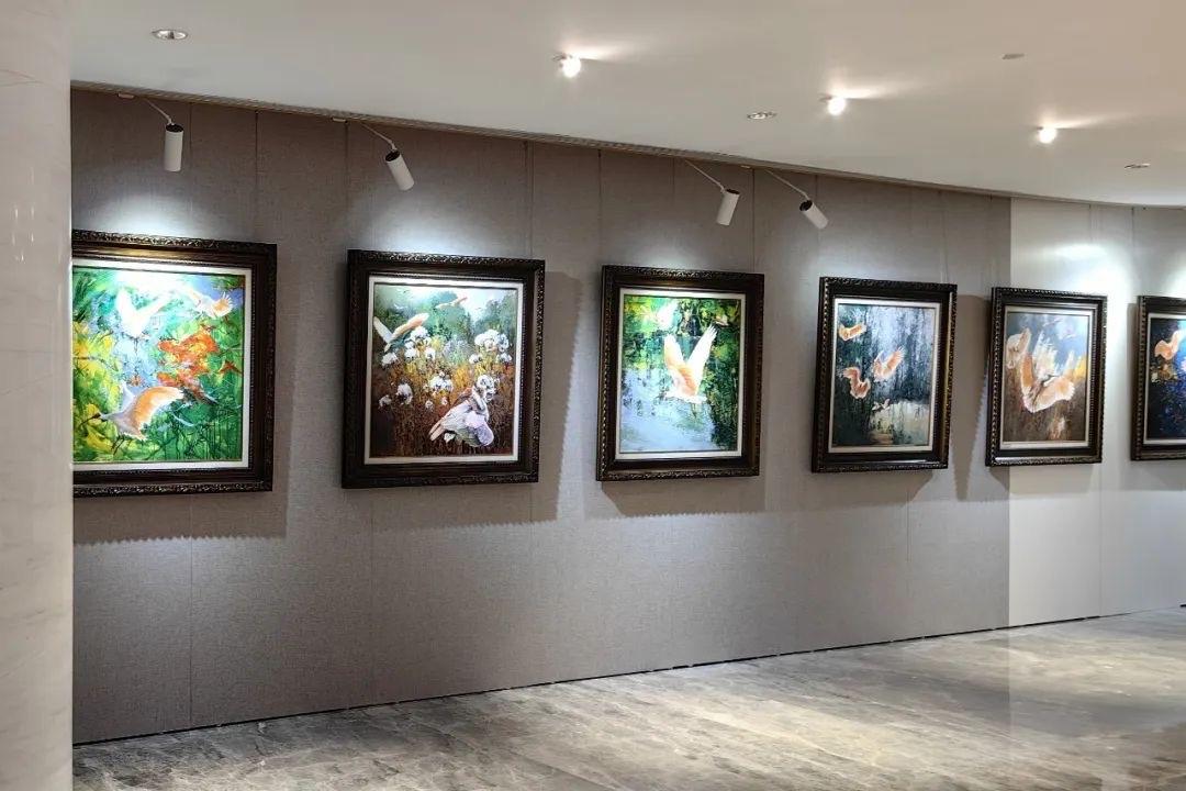 归鹮——晏子朱鹮主题油画展与舞剧《朱鹮》同步亮相西安(图4) 归鹮——晏子朱鹮主题油画展与舞剧《朱鹮》同步亮相西安(图4)