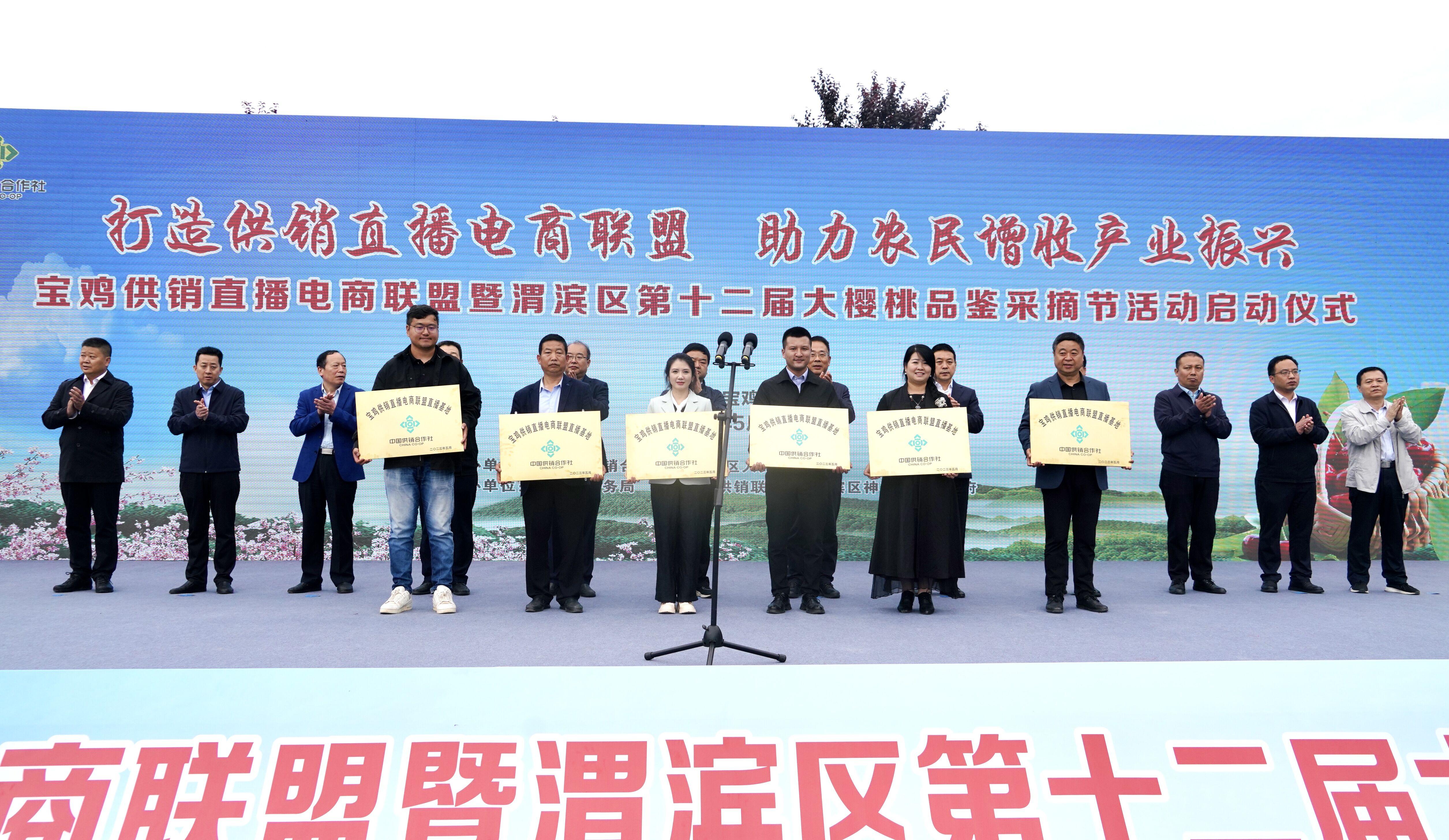 宝鸡供销直播电商联盟暨渭滨区第十二届大樱桃品鉴采摘节活动启动(图2) 宝鸡供销直播电商联盟暨渭滨区第十二届大樱桃品鉴采摘节活动启动(图2)