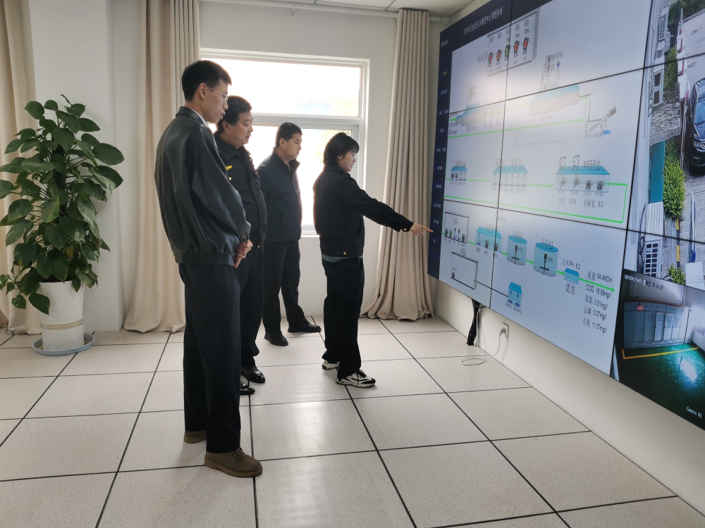 汉中市汉台区开展农村污水处理设施专项联合检查(图2) 图片