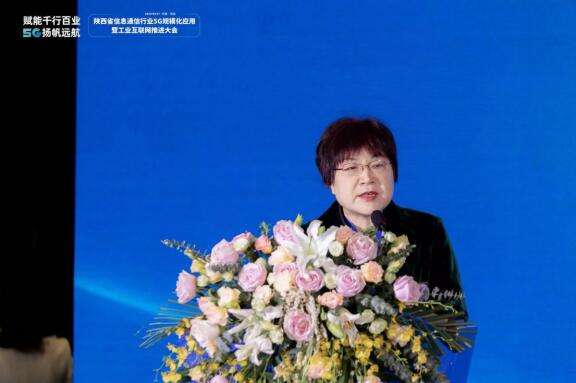 陕西省通信管理局局长高彩玲致辞